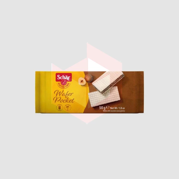Wafer pocket avela sem gluten Schar 50g