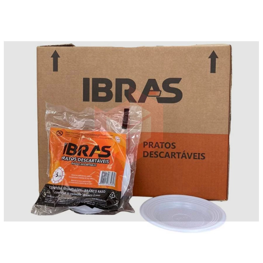 PRATO 15 RASO IBRAS 100X10