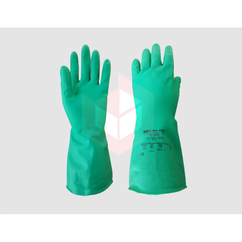 Luvas de Látex Verde Grande Silver Lalan | Concorde