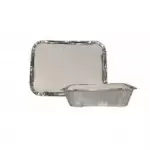 Bandeja aluminio 1500ml Life Clean c/100un - 1144