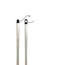Cabo de aluminio 140cm liso c/rosca Sanches R.898 