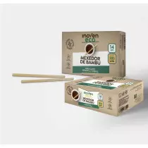 Mexedor de bambu 14cm granel Inoven c/500un