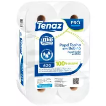 Papel toalha Mili Pro Tenaz 6x19x200m r-620
