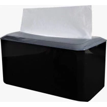 Toalheiro interfolha para mesa preto Exaccta EP-DIB07