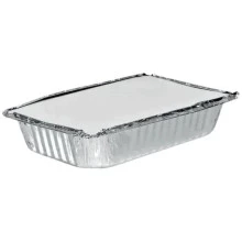 Bandeja aluminio 500ml Life Clean c/100un BD500