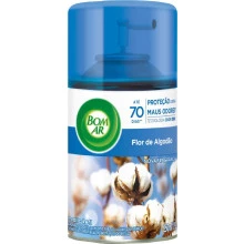 Bom ar refil fresh matic flor de algodão 250ml