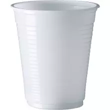 Copo Cristalcopo Maxi PP branco 180ml c/100un