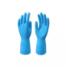 Luva azul grande multi uso Lalan