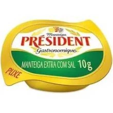 Manteiga extra com sal Presidente 192x10g 
