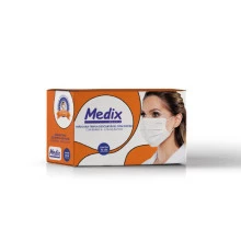 Mascara tripla tnt branca c/elastico Medix c/50un