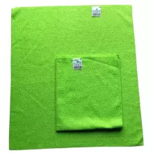 Pano de microfibra verde 39x39cm Martinpanos R8040