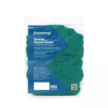 Touca tnt verde Prevemax c/100un rdes00130 