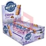 Barra de cereal avela com chocolate Nutry 24x22g 