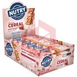 Barra de cereal morango c/chocolate Nutry 24x22g