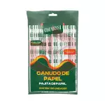 Canudo de papel branco sachê papel Cascabrasil 100un