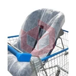 Capa p/bebe conforto tnt branco Prevemax c/10un