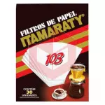 Filtro de papel para cafe Itamaraty 103 c/30un 