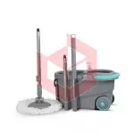 Mop+balde espremedor inox 360 Magic mop Glinter 