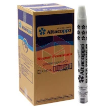 Copo Altacoppo PP branco 80ml 25x100un