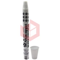 Copo Altacoppo PP branco 80ml c/100un