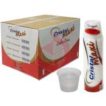 Pote Cristalcopo ps transparente 250ml 20x50un