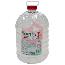 Alcool gel 70% antisséptico Tupi 5kg