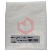 Saco plástico 3kg 3m 25x40cm Polinova c/100un