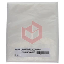 Saco plástico 5kg 3m 27x42cm Polinova c/100un