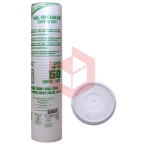 Tampa Dart isopor para pote 20RL 240 360 480ml c/50un