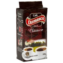 Café tradicional torrado moido vácuo Damasco 500g
