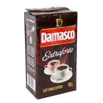 Café extra forte torrado moido vácuo Damasco 500g