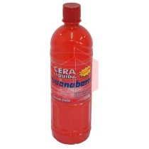 Cera Guanabara líquida vermelha 850ml