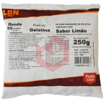 Gelatina de limão Pratik Chef 250g