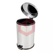 Lixeira inox com pedal 20l Bettanin SP93720