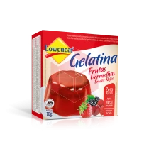 Gelatina de frutas vermelhas zero Lowçúcar 10g