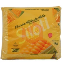 Fubá amarelo italiano medio Siloti 1kg