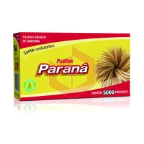 Palito dental Paraná a granel c/5000un 