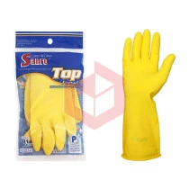 Luva amarela pequena Sanro Top 