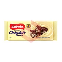 Wafer de chocolate branco Isabela 100g
