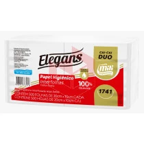 Papel higiênico Mili cai cai Duo folha dupla c/500un R-1741
