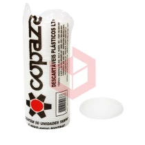 Tampa Copaza Transparente TP07 250ml com 50 unidades