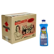 Brilha alumínio e inox Magicbril 12x500ml