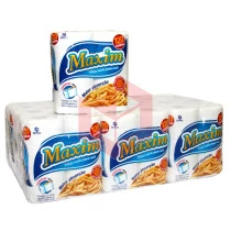 Toalha de papel Maxim 12pcx2rlx60un