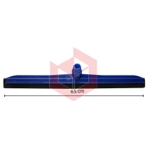 Rodo plástico 65cm azul sem cabo M.Longo