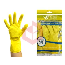 Luva amarela pequena slim multi uso Volk