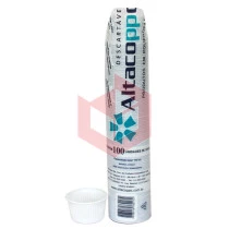 Pote Altacopo branco PT100 100ml c/100un