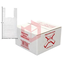 Sacola oxi-bio Rosso plastica branca 30x40cm c/1000un