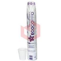 Copo Ecocoppo PP branco 180ml c/100un