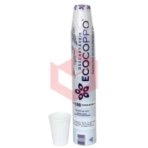 Copo Ecocoppo PP branco 200ml c/100un