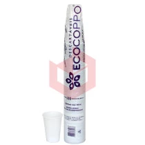 Copo Ecocoppo PP branco 300ml c/100un